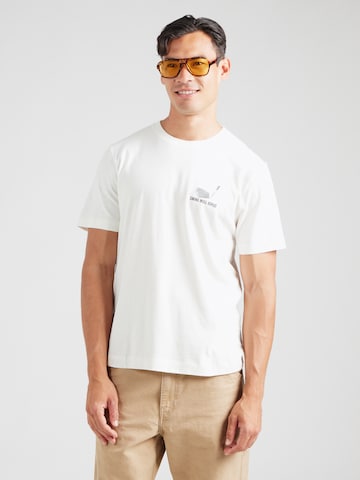 Abercrombie & Fitch Μπλουζάκι σε λευκό