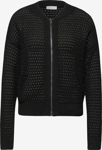Street One Studio Strickjacke in Schwarz: Vorderseite