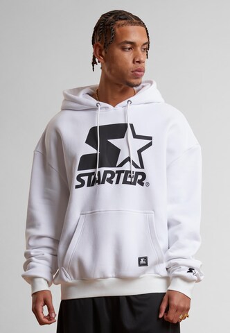 Starter Black Label Sweatshirt in Weiß: Vorderseite