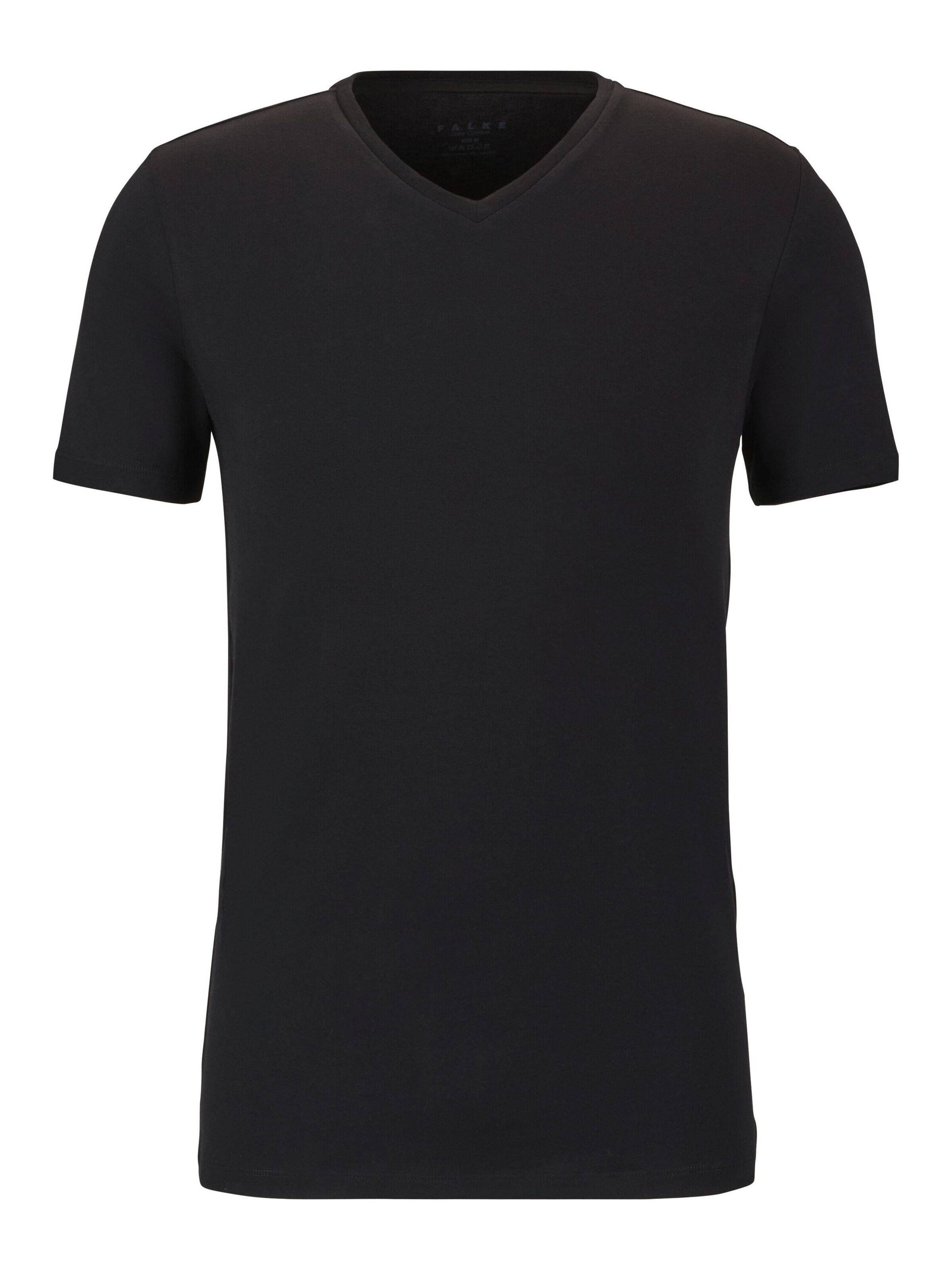 FALKE Undershirt '2-Pack' in Black: front