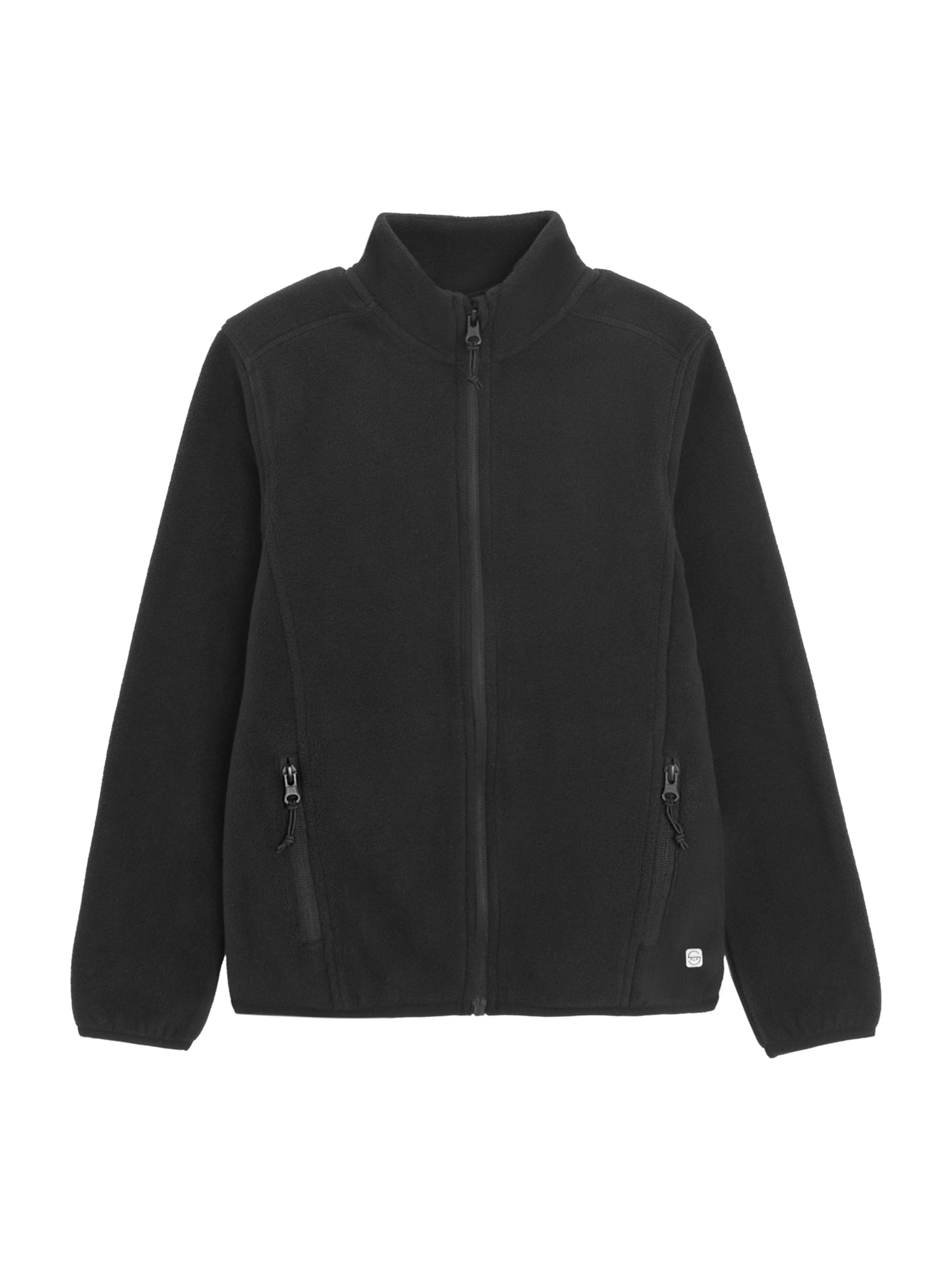 Cool Club Sweatjacke in Schwarz: Vorderseite