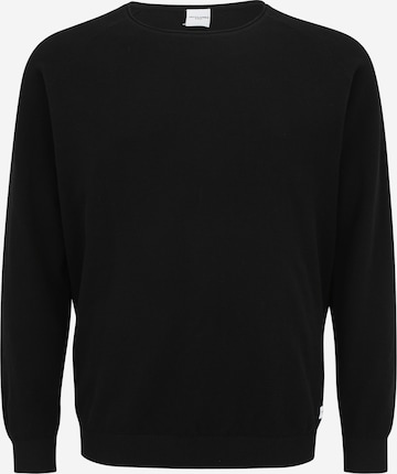 Pullover 'JJEHILL' di Jack & Jones Plus in nero: frontale