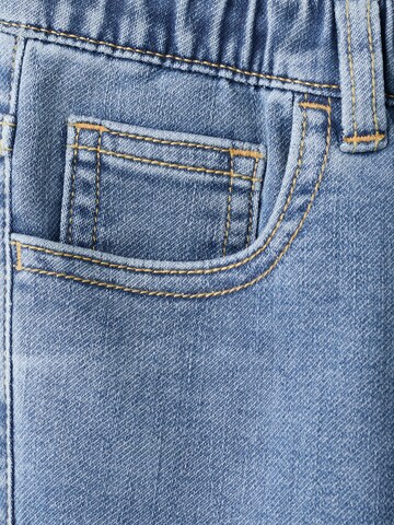 MANGO KIDS Slimfit Jeansy 'COMFY' w kolorze niebieski