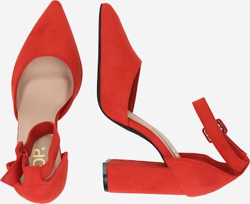 Dorothy Perkins Официални дамски обувки 'Edie' в червено