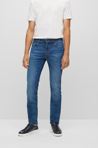 BOSS Regular Jeans 'Maine' in Blue