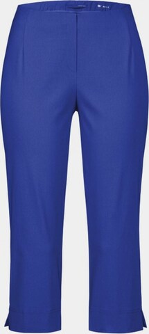 STEHMANN Slimfit Hose 'Ina' in Blau: predná strana