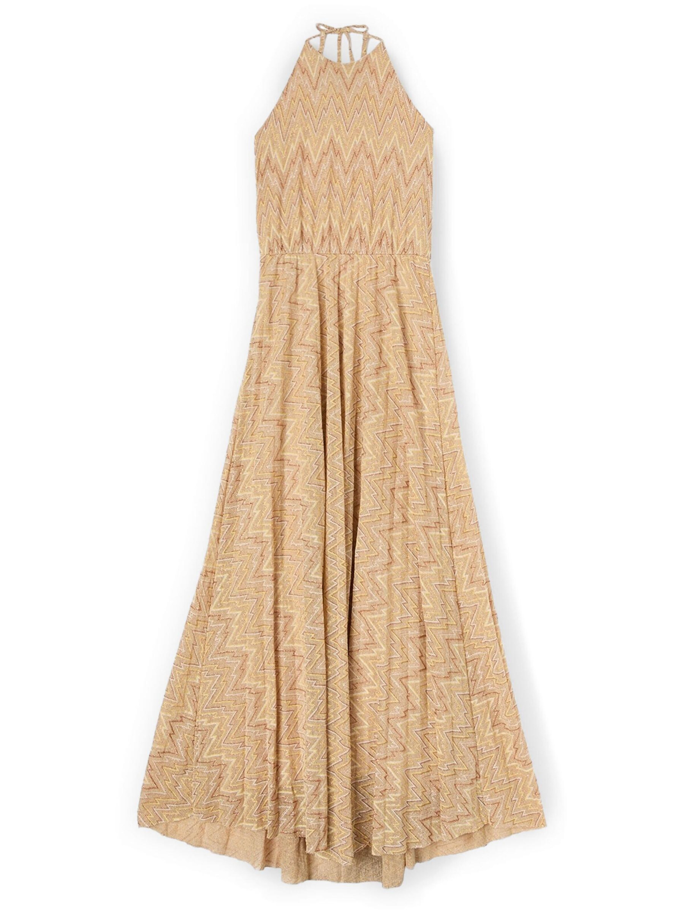 Robe de soirée MOTIVI en beige : devant