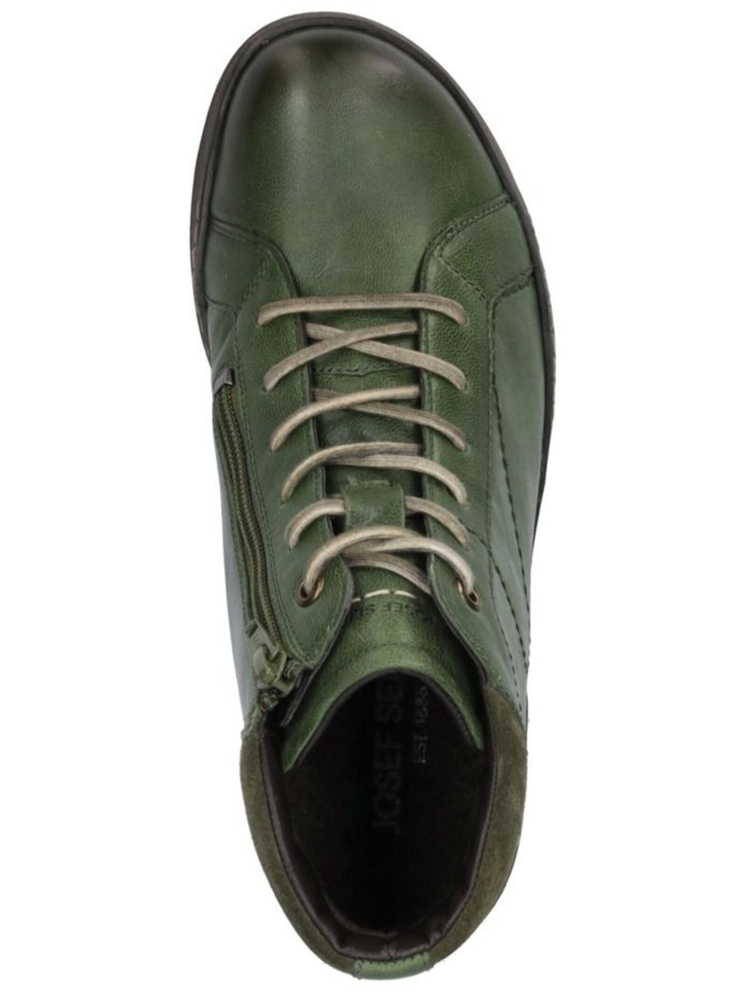 JOSEF SEIBEL Lace-up bootie 'Anna' in Green