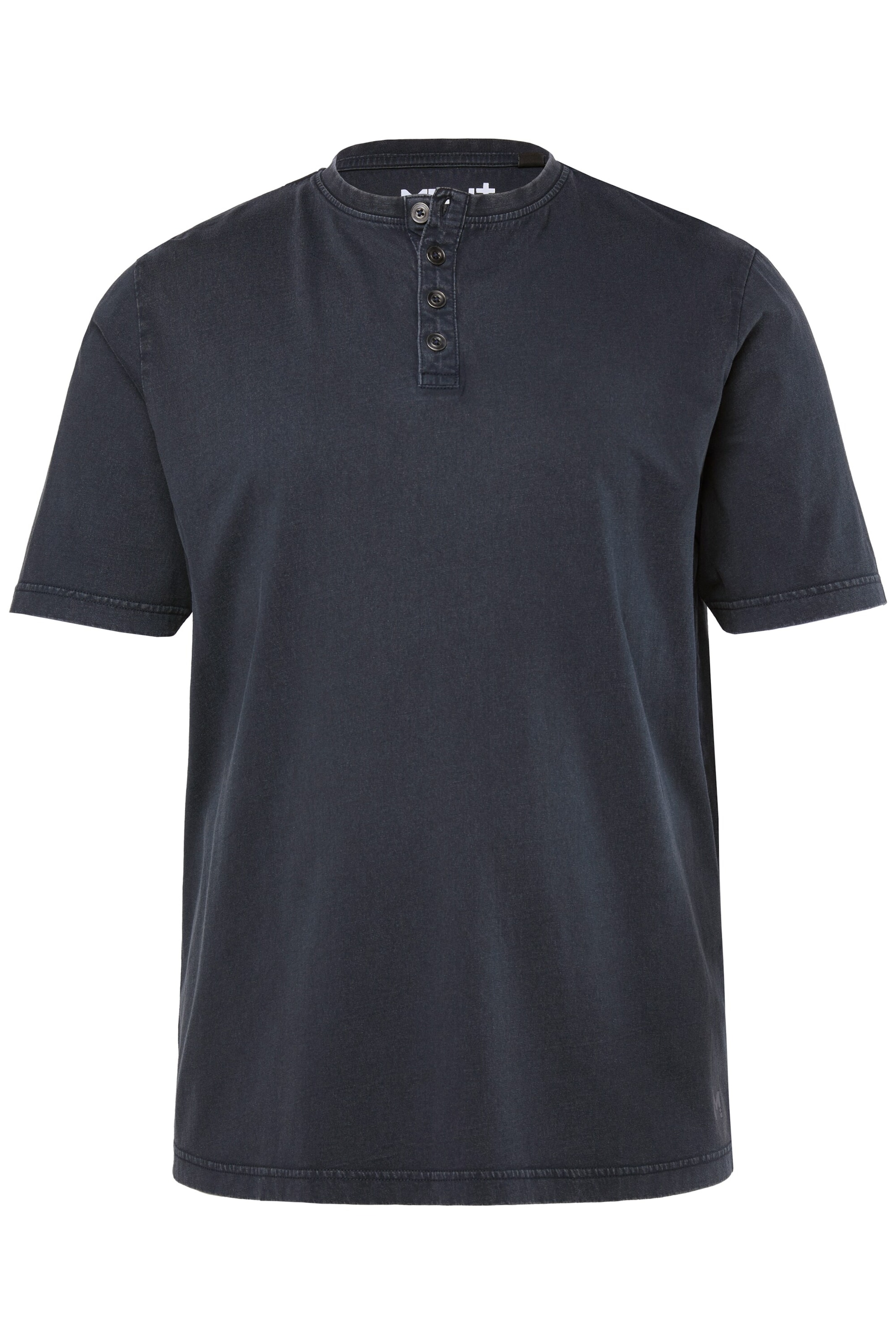 Men Plus Shirt in Blue: front