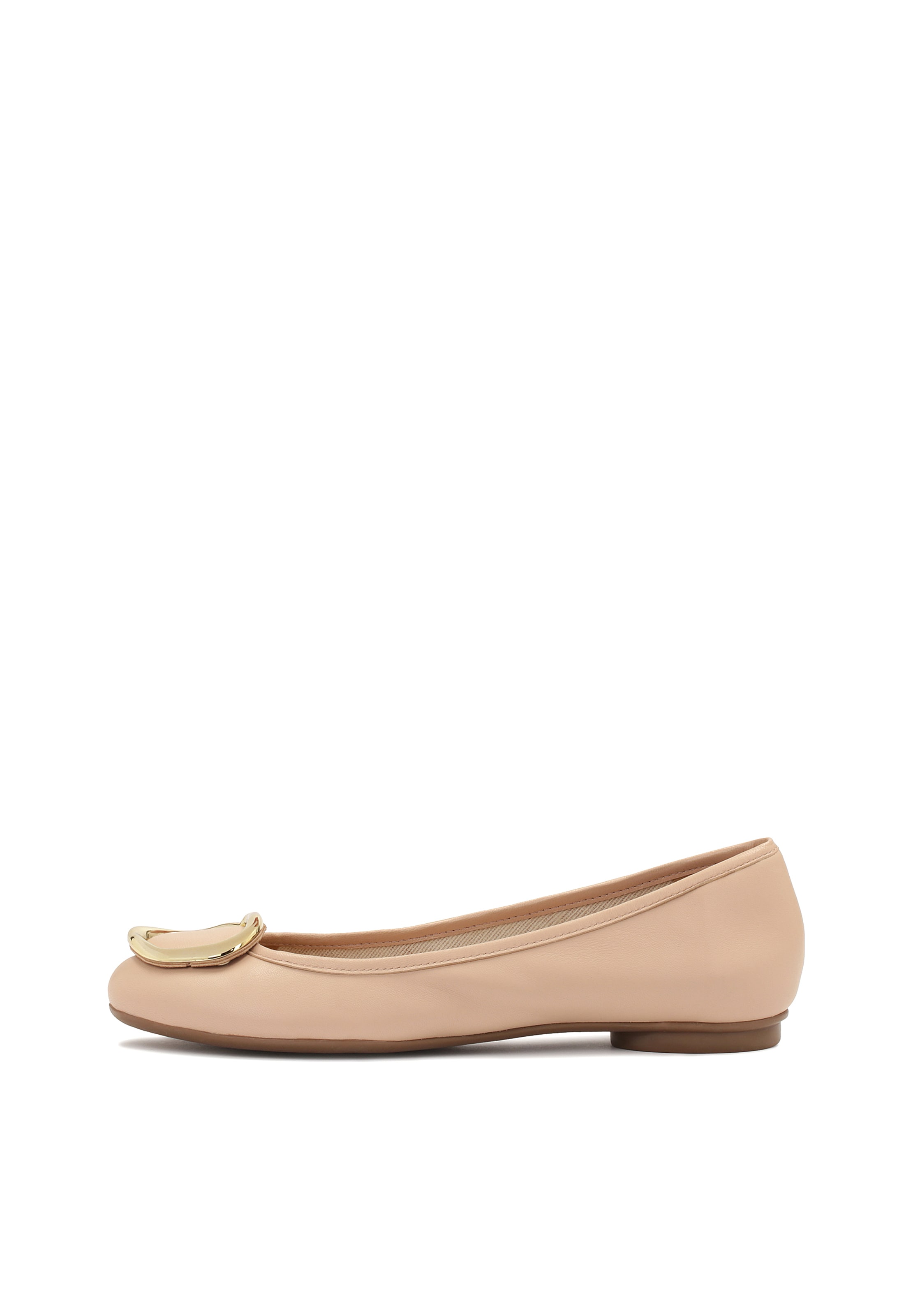 Kazar Ballet Flats in Pink: front