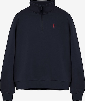 Polo Club Sweatshirt in Blau: Vorderseite