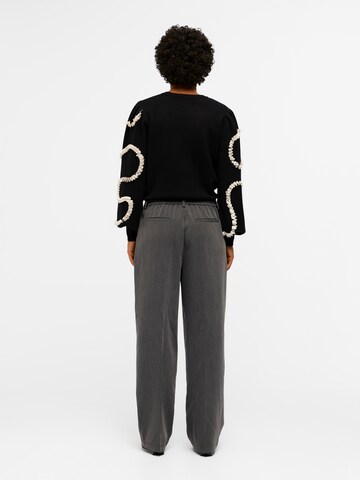 OBJECT Loosefit Bügelfaltenhose in Grau