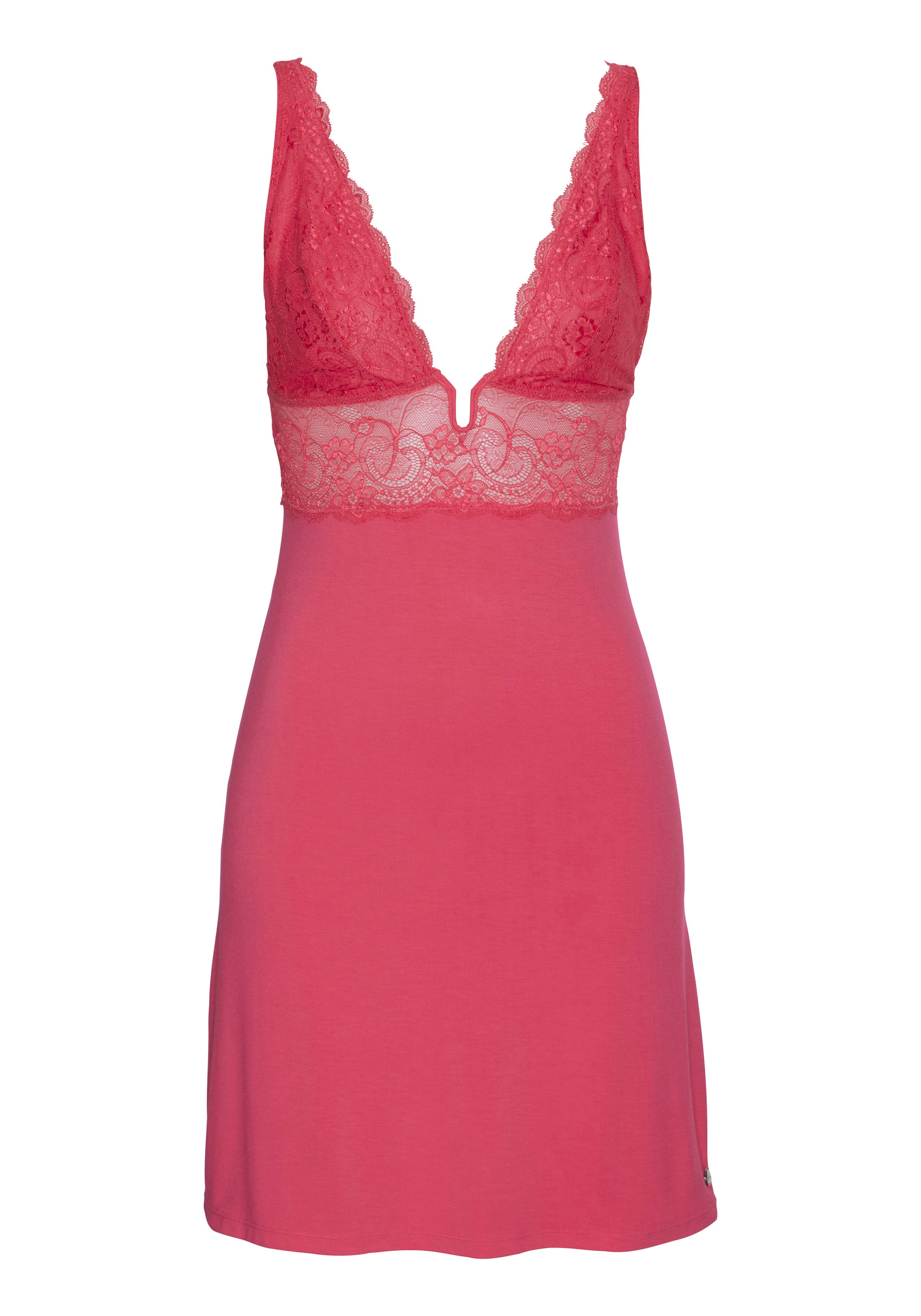 LASCANA Negligé in Roze: voorkant