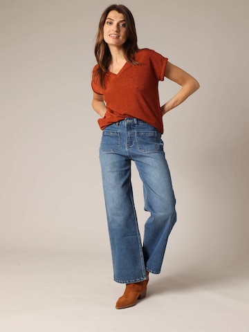 T-shirt 'Kriva' Deeluxe en rouge