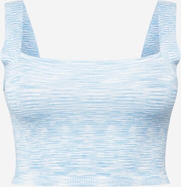 Cotton On Curve Gebreide top in Blauw: voorkant