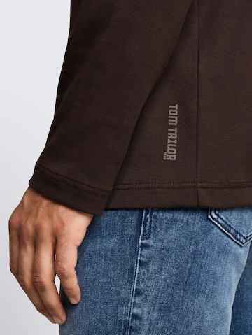 T-Shirt TOM TAILOR en marron