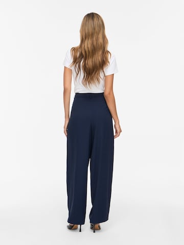VILA - Barrel Pantalón plisado 'VILee' en azul