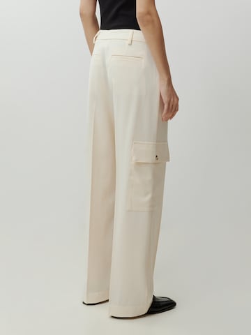 EDITED - Loosefit Pantalón plisado 'Mako' en beige