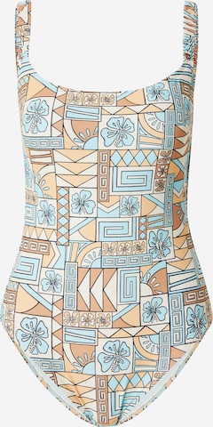 Bustier Maillot de bain 'BLOCK PARTY' RIP CURL en bleu : devant