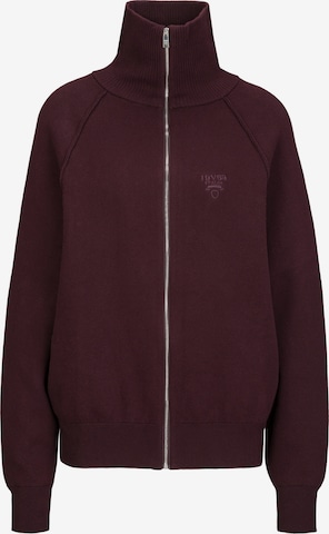 19V69 ITALIA Knit Cardigan 'Almira' in Red: front