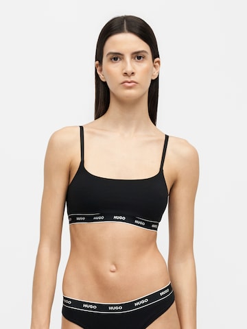 HUGO Bralette Bra in Beige