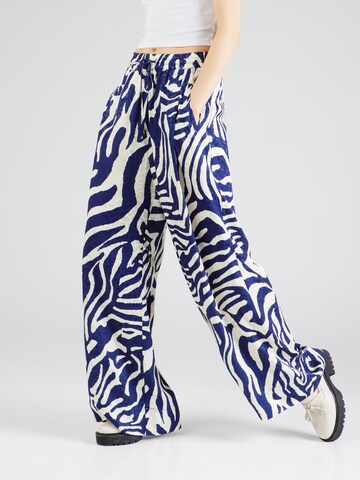 Wide Leg Pantalon 'Fibonacci' Essentiel Antwerp en violet : devant