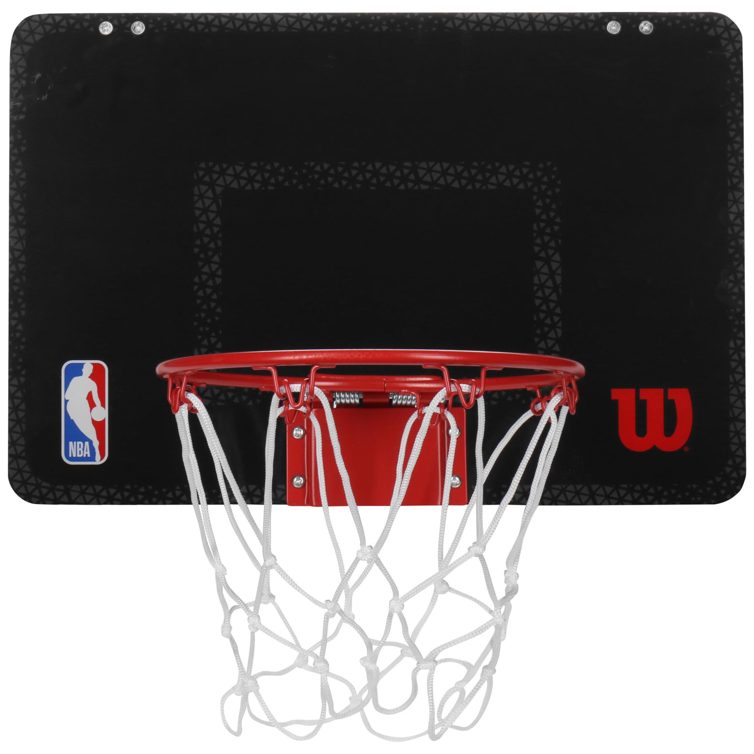 WILSON Mini Hoop in Schwarz: Vorderseite