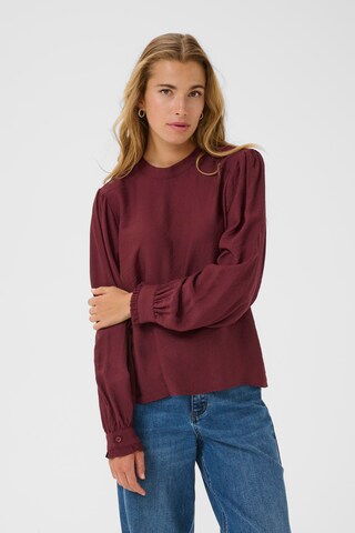 Kaffe Blouse 'Rea ' in Red: front
