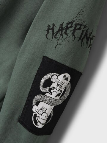 NAME IT Sweatshirt i grøn