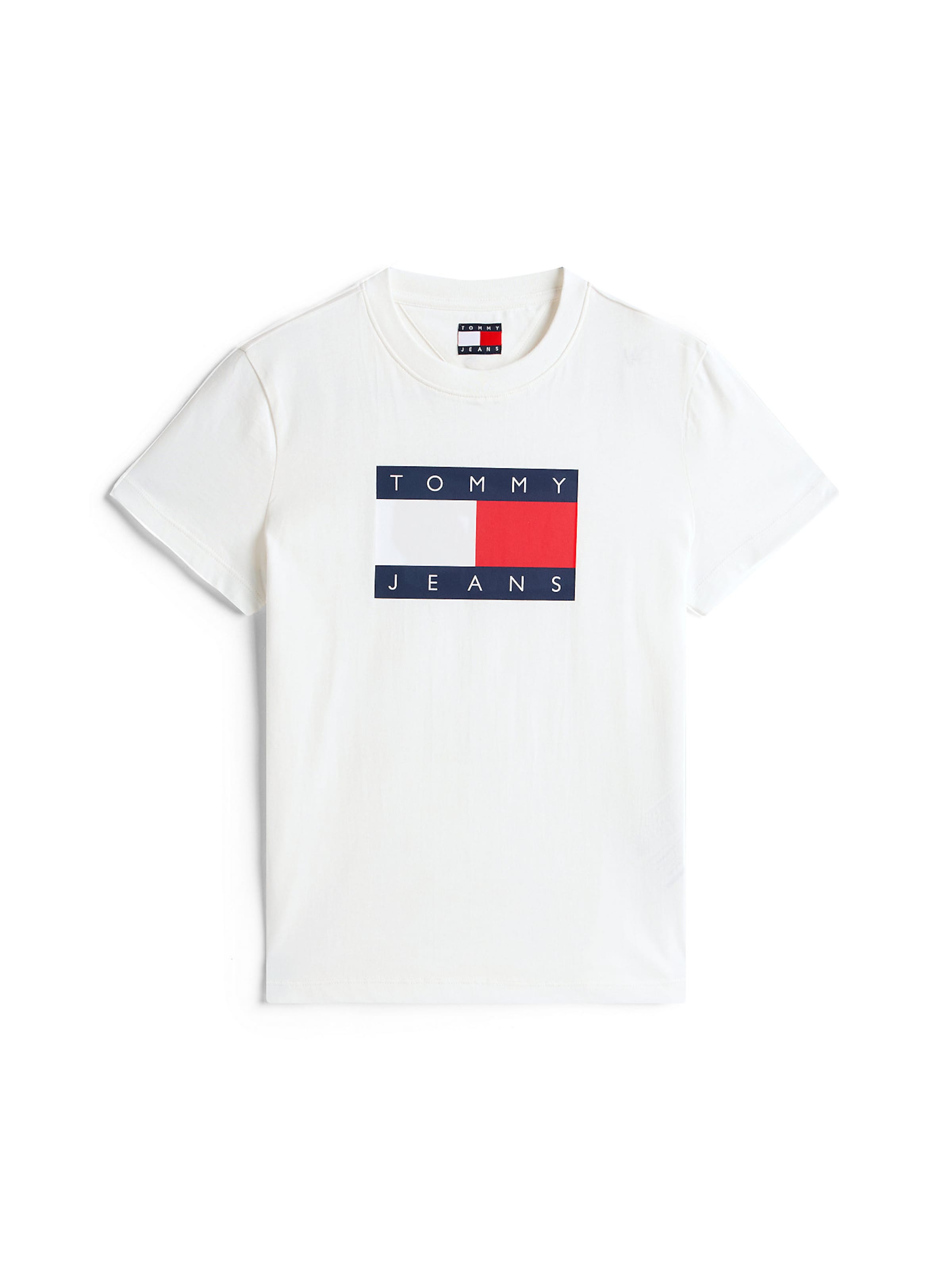Tommy Jeans - Camisa em branco: topo