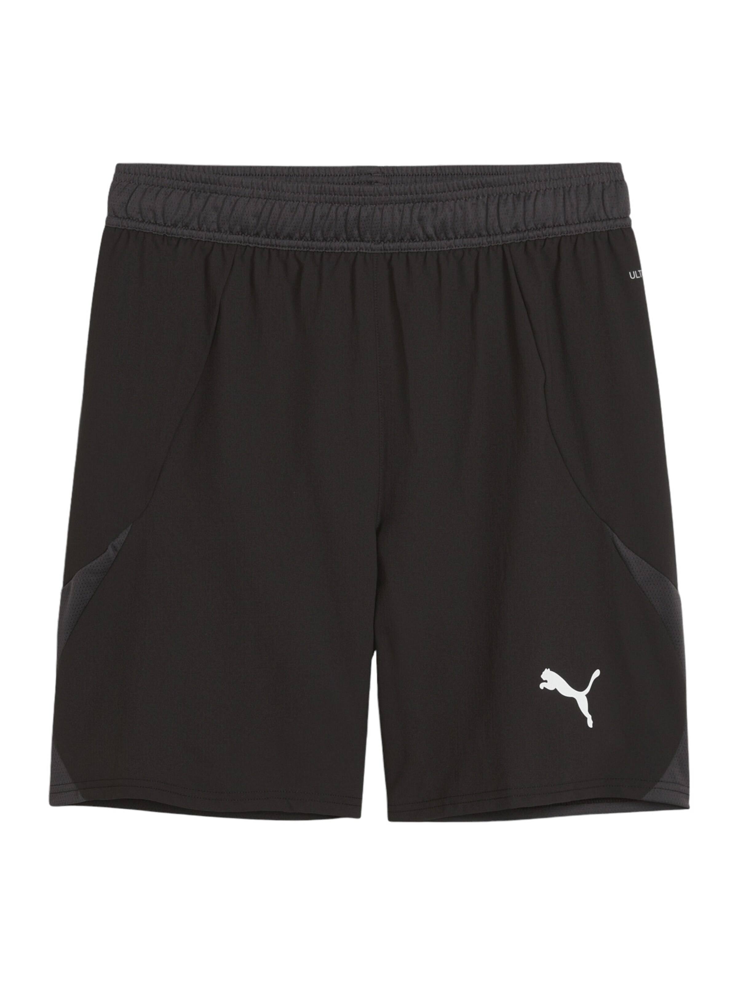 PUMA Regular Sportshorts 'TeamFINAL' in Schwarz: Vorderseite