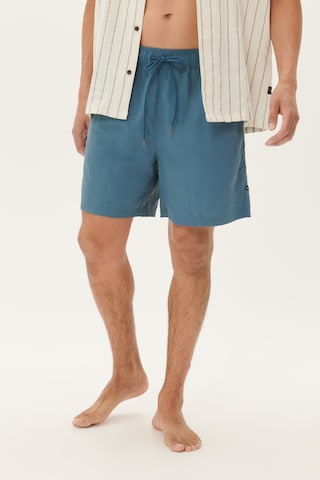 Matinique Badeshorts 'Solid Swim' i blå: forside