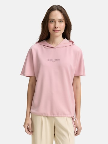 TOM TAILOR T-Shirt in Pink: Vorderseite