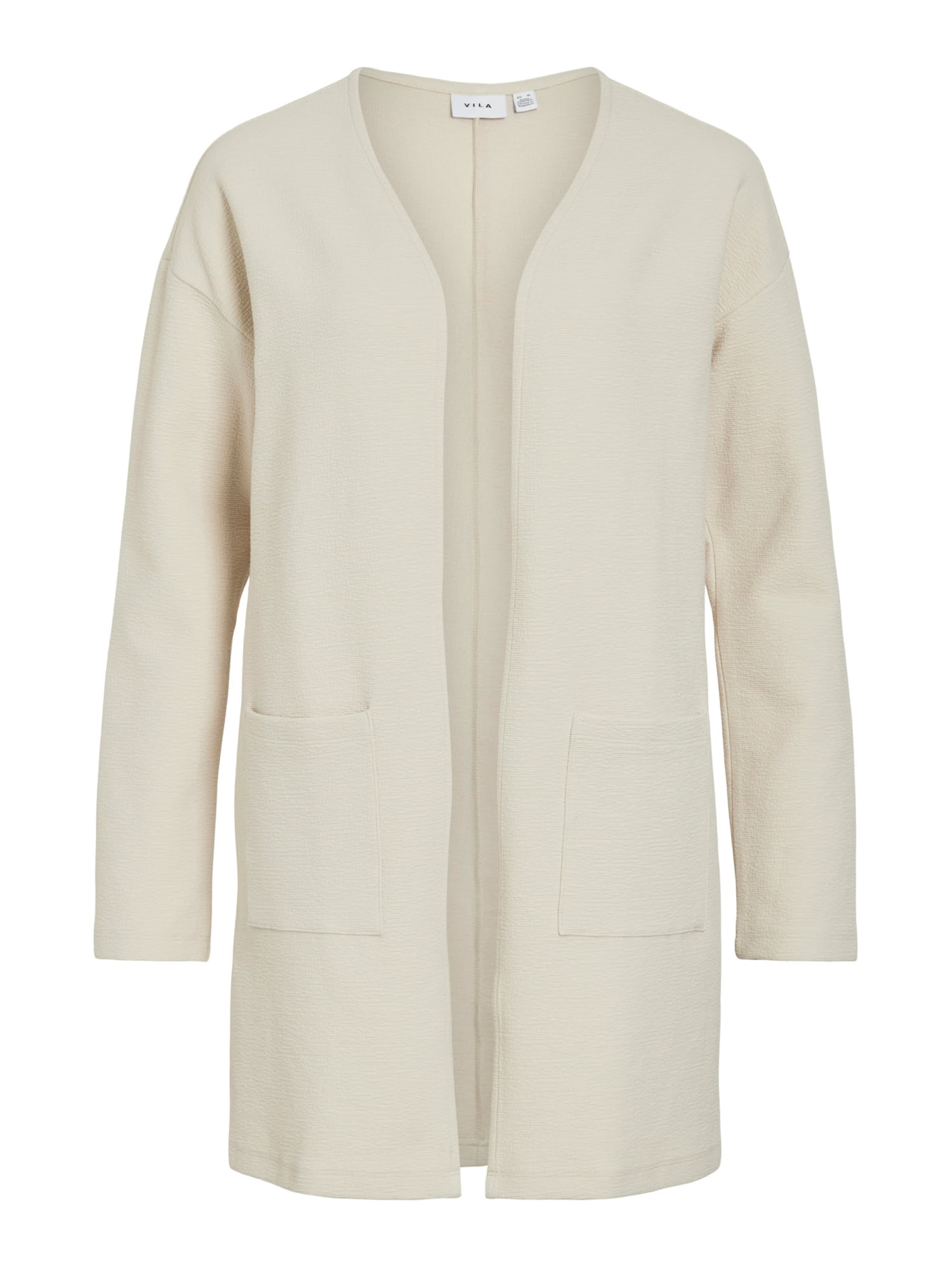 VILA Kampsun 'VIGARDEN', värv beež: eest vaates