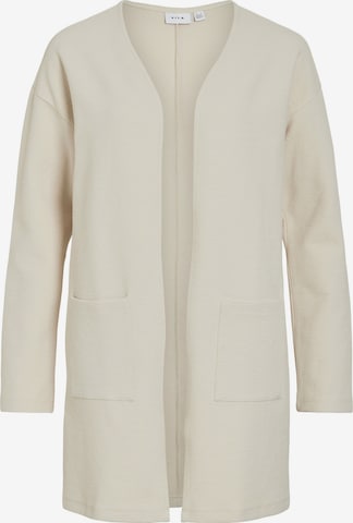 VILA Gebreid vest 'VIGARDEN' in Beige: voorkant