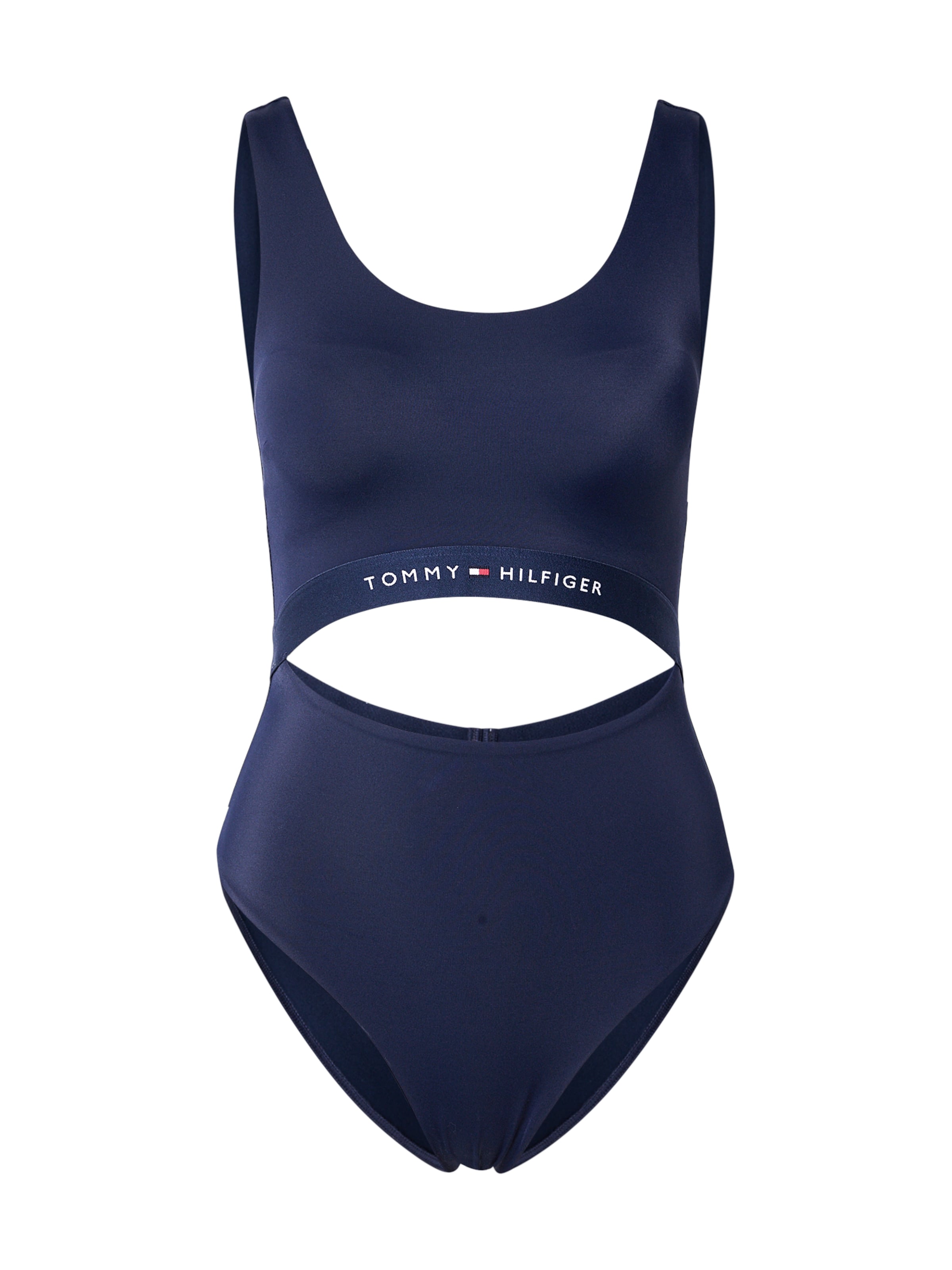 Bustier Maillot de bain Tommy Hilfiger Underwear en bleu : devant