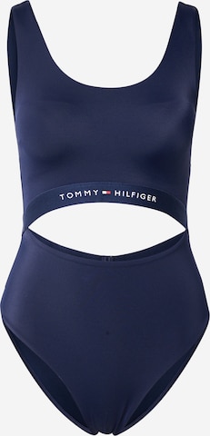 mėlyna Tommy Hilfiger Underwear Biustjė Maudymosi kostiumėlis: priekis