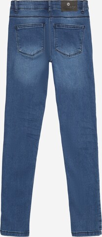 STACCATO Slimfit Jeans i blå