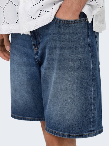 Only & Sons Regular Jeans 'ONSWEFT' in Blue