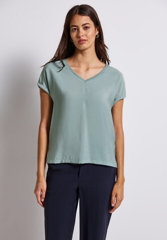 STREET ONE Shirt in Blue: front