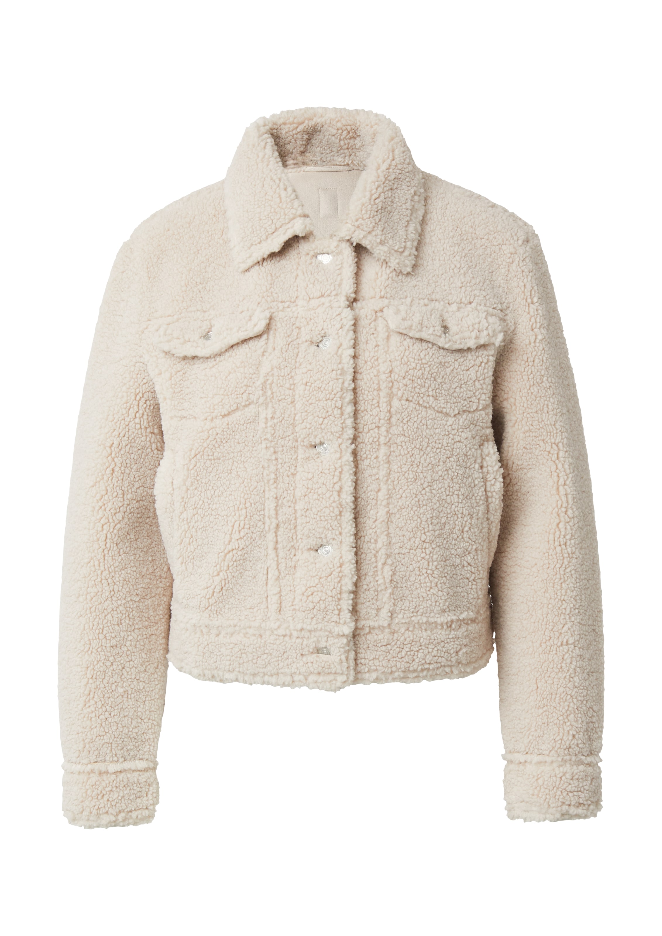 comma casual identity Tussenjas in Beige: voorkant