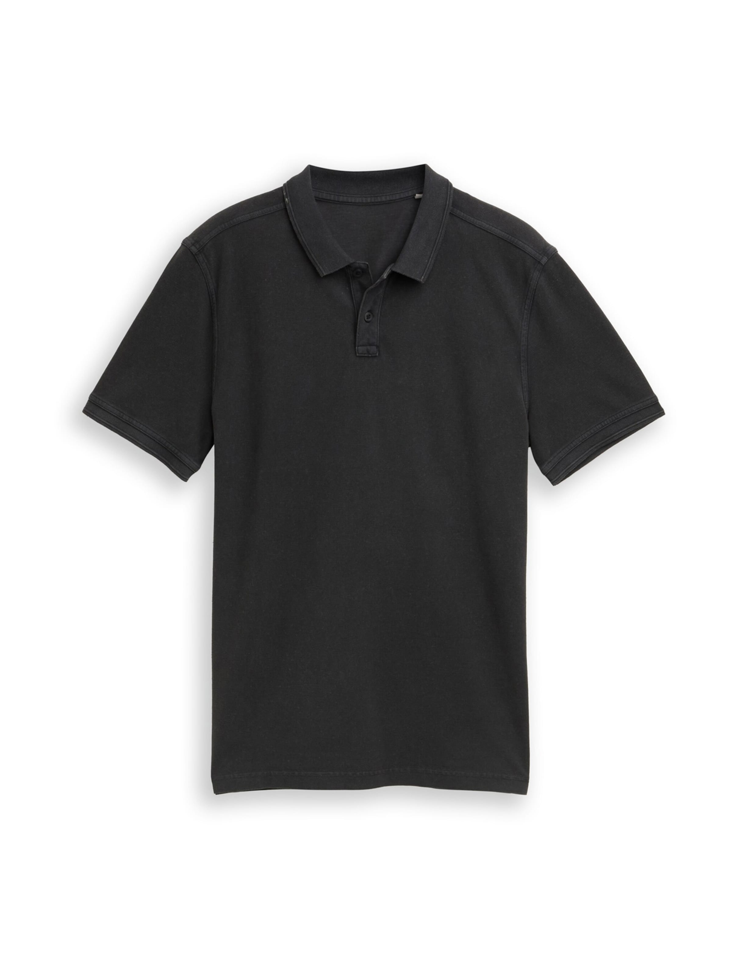 TOM TAILOR DENIM Póló - fekete: elől