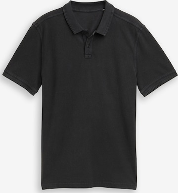 TOM TAILOR DENIM Majica | črna barva: sprednja stran