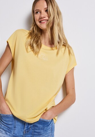 STREET ONE Shirt in Yellow: front