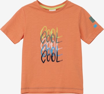 T-Shirt s.Oliver en orange : devant