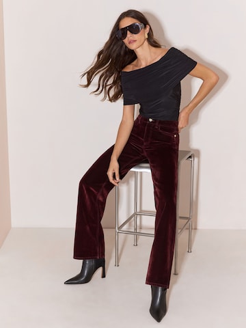 Lipsy Wide Leg Hose in Rot