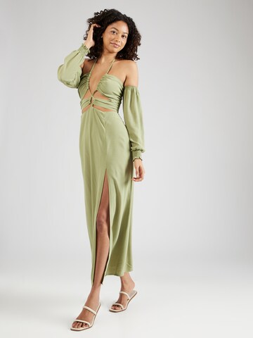 Robe MYLAVIE en vert : devant