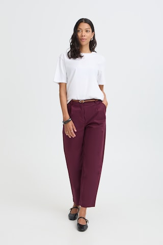 Loosefit Pantalon 'DAYS' b.young en rouge
