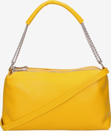 Viola Castellani Schultertasche in Gelb: Vorderseite