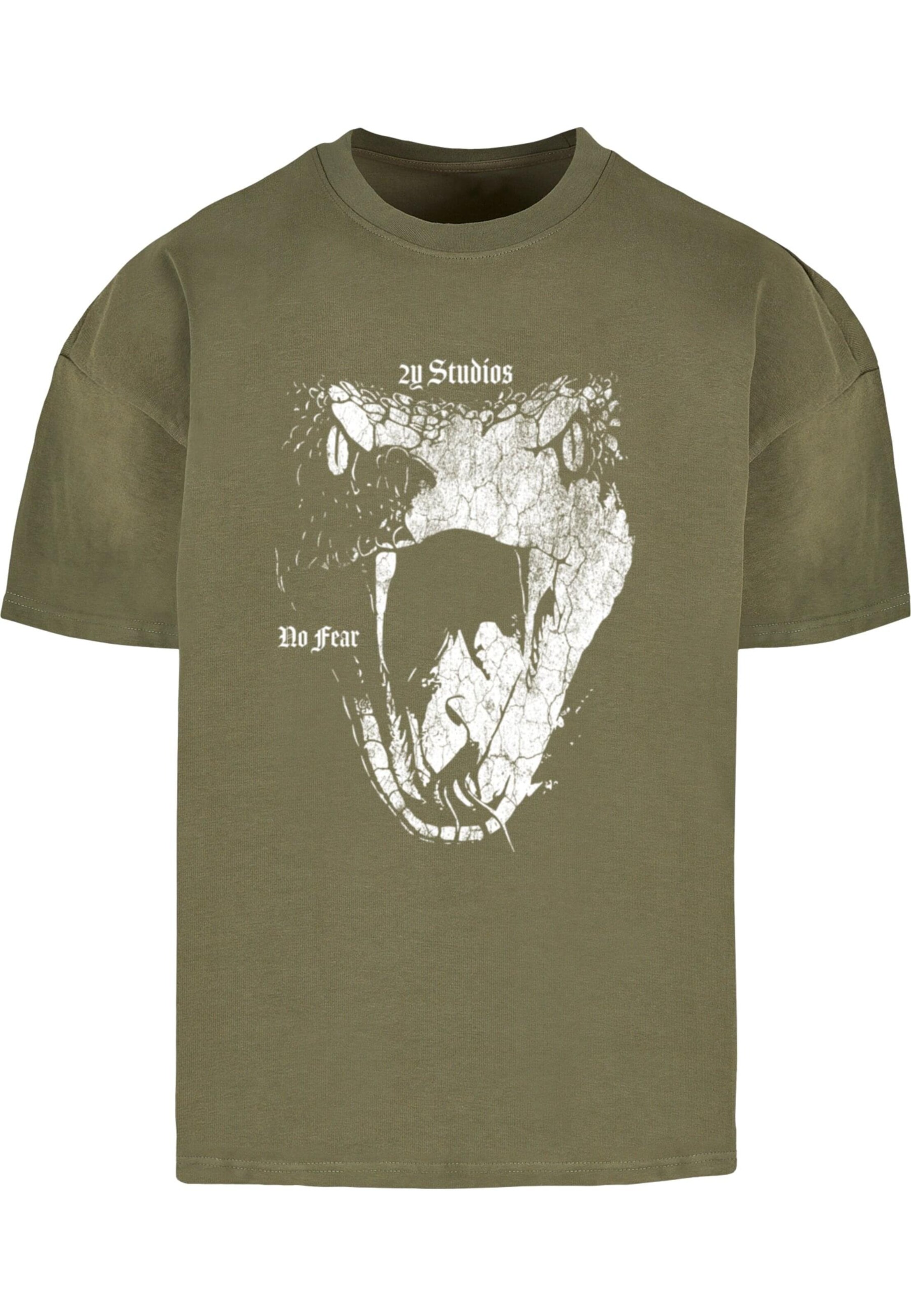 2Y Studios Shirt 'Snake' in Green: front